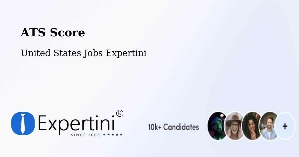 Resume ATS Score & Job Description Match Tool – Nutley - United States Jobs Expertini